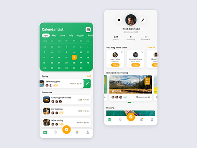 Social Calendar App