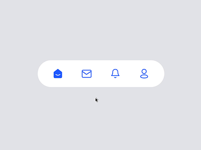 Tab Bar Animation after effect animation icon icon set illustration interaction interface mail micro interaction mobile motion design navigation animation navigation bar profile ui ux