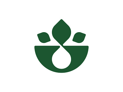 Hydroponic green green logo happy logo hydroponic logo infinity logo leaf logo logo logo design logogram logomark logonegativespace negative space logo water logo
