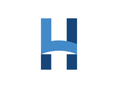 L + H blue logo flat logo initial logo lh logo logo logo design logo designer logo grid logo guidelines logo mark logogram logotype simple logo