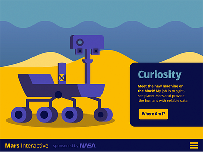 Mars Interactive: Curiosity animation app application curiosity interactive ipad mars space