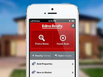 Edina Realty iPhone app iphone real estate