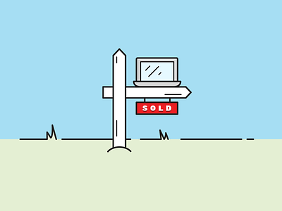 Selling Real Estate article blog home illustration real estate sold tips