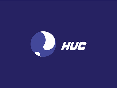 Hug Logo Design 06 art brading illustration logo logo design typography ui ux vector web
