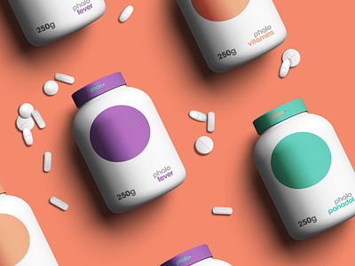 Pharmacy Bottle Packaging Design art brading design graphic design icon logo typography vector