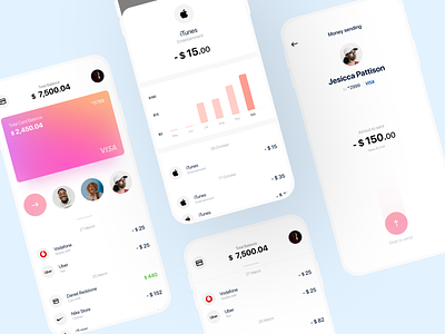 N-Bank - Mobile Banking UI Concept