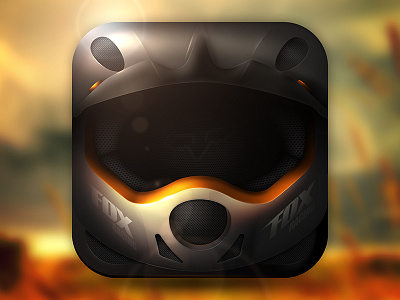 DH Helmet app icon app bike dh downhill helmet icon iphone