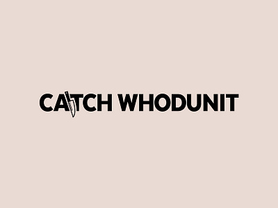 Catch Whodunit Logo Concept