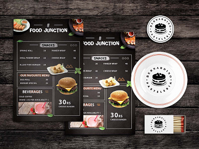 Sloppy Eats Food Menu Template design