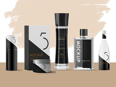 Premium Perfume Branding Mock Up