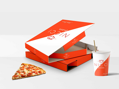 Delicious Pizza Box Packaging Mockup