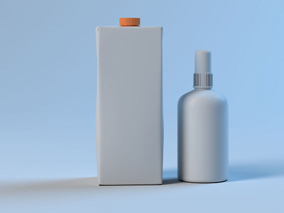 Real Juice Bottle Model