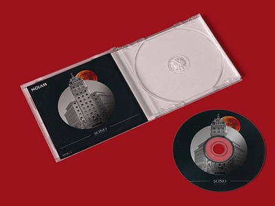 Free Plastic CD Cover Mockup