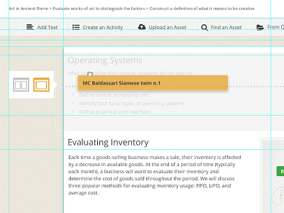 Moving assets drag and drop e learning elearning guides move product design reorder ui ux