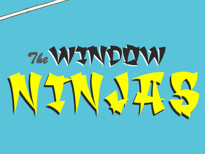 Window Ninjas Typography