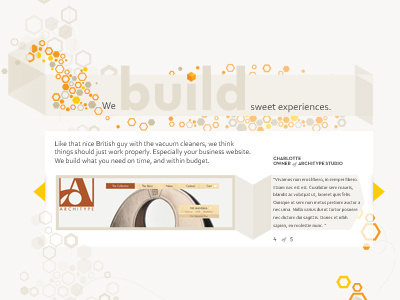 Build typography web design