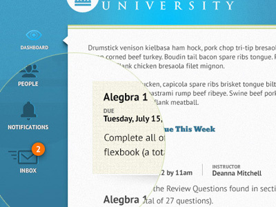 Moodle Dashboard