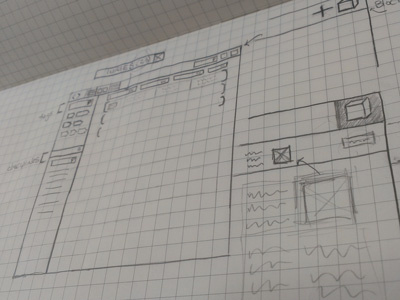 Asset Management Screen wireframe