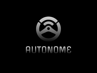 AUTONOME - Week 5 autonome branding design driverless car hay hayhaily logo logo challenge logo design logo mark logos logotype minimal self driving self driving car