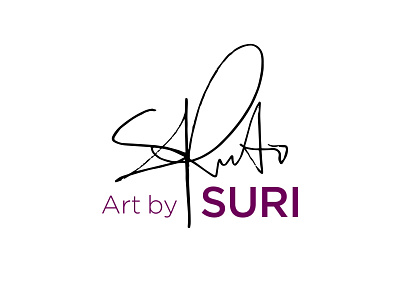 Art By Suri art artist artistic artists artwork branding design hay hayhaily logo logo design logo mark logos logotype minimal sign signature signature logo texture