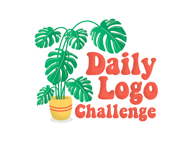 Daily Logo Challenge - Week 11 branding challenge dailylogochallenge design hay hayhaily logo logo design logo mark logochallenge logodesign logos logotype minimal monstera plant planter plantlogo pot typogaphy
