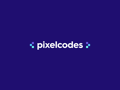 Pixelcodes branding codes coding logo logo design logomark logotype minimal minimalism studio