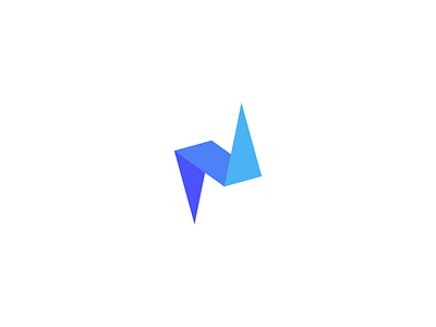 N + Origami abstract branding clean icon illustrator logo logo design logodesign logomark logos minimal minimalism modern simple