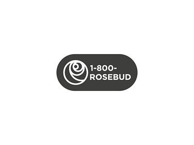Thirty Logos Challenge #6 - 1-800-Rosebud