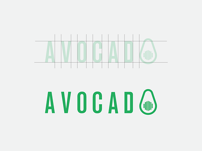 Avocado - Logotype adobe avocado bebas branding clean dailylogochallenge green illustrator logo logo design logomark logos logotype minimal minimalism modern thirtylogoschallenge type typography vector