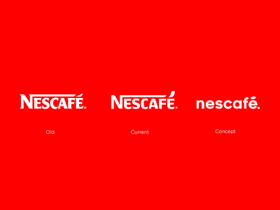 Old, Current, or Concept? adobe branding clean coffee font illustrator logo logo design logomark logos logotype logotypedesign mark minimal minimalism modern nescafe nescafé typo typogaphy