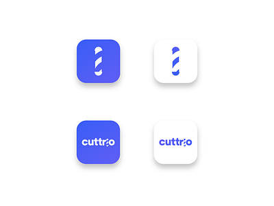Cuttrio - App Icons android app app icon app icon design app icon designers app icons apple application branding design gradient icon icons logo design logomark logotype logotypes mark minimal minimalism