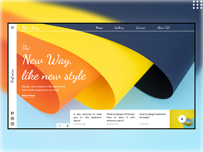 the new way branding design figma iran landingpage tehran ui uiux ux web