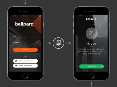 Ballparq login