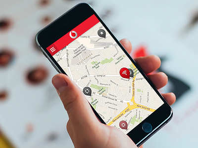Vodafone Partner Portal app crm gps maps mobile salesforce vodafone