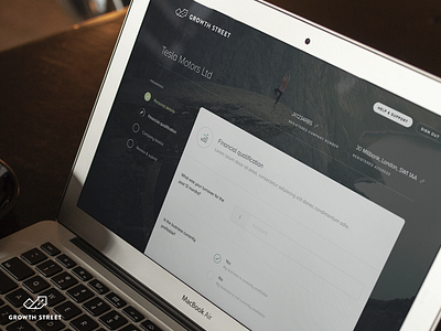 Growth Street - Signup application form signup ui