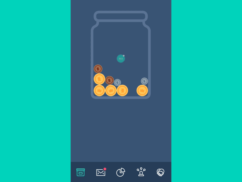 Penny Change Homescreen