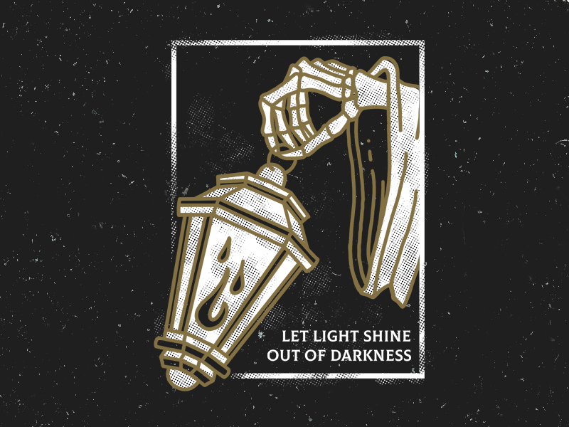 Let Light Shine Out Of Darkness By NeverFade On Dribbble