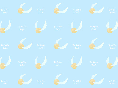 Golden Snitch Pattern background chat background golden snitch harry potter light colors pattern phone background phone wallpaper potterheads quidditch snitch wallpaper
