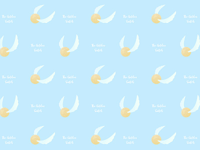 Golden Snitch Pattern background chat background golden snitch harry potter light colors pattern phone background phone wallpaper potterheads quidditch snitch wallpaper