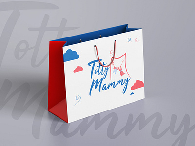 Totty Mammy's bag brand identity branding design graphicdesign packaging packaging design