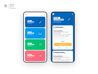 Job Listing  | Daily UI Challenge 050