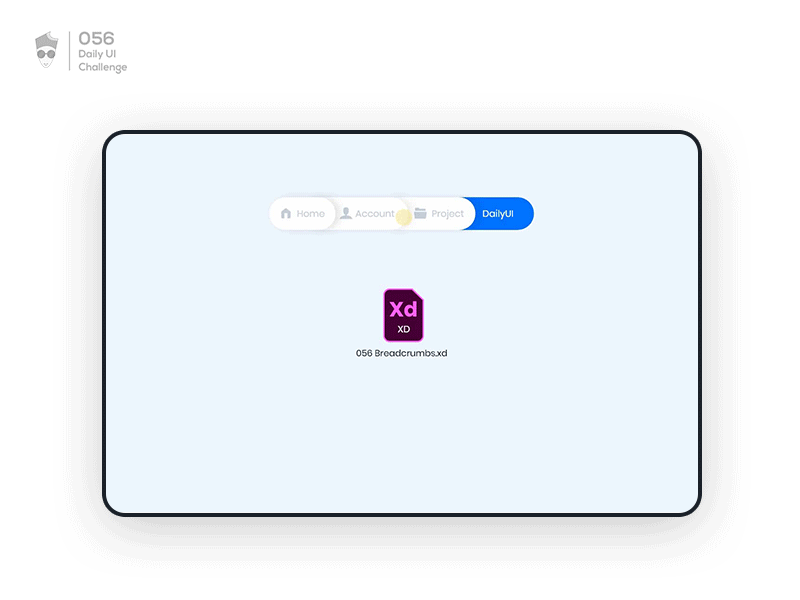 Breadcrumbs Daily UI Challenge 056 by Fadi Mounir on Dribbble