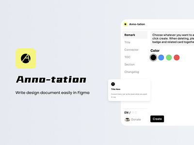 Anno-tation: write design document easily in Figma design figma figma plugin plugin