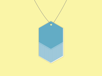 Geometric Necklace geometric jewelry necklace shrinky dinks