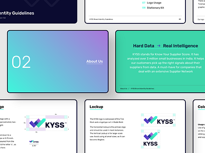 KYSS.AI - Visual Identity Design branding design logo visual identity