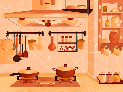 Warm Kitchen