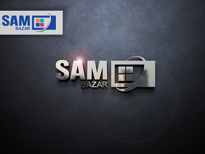 SAM BAZAR App Market app branding design icon illustration logo smart tv tv typography ui ux vector