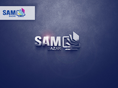 SAM BAZAR App market app branding design icon illustration logo smart tv tv typography ui ux vector