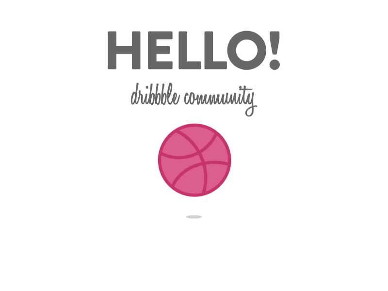 Hello! [GIF] animation basketball debut design gif graphics illustration motion vancouver vector