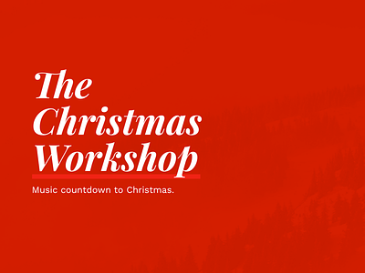 The Christmas Workshop christmas countdown music workshop
